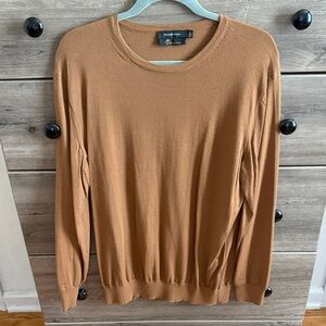 Zegna Men's Brown Crewneck Sweater